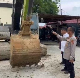 Ditreskrimsus Polda Gorontalo Ungkap Aksi Penambangan Emas Ilegal di Boalemo